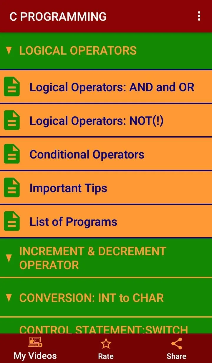 Programming in C | Indus Appstore | Screenshot