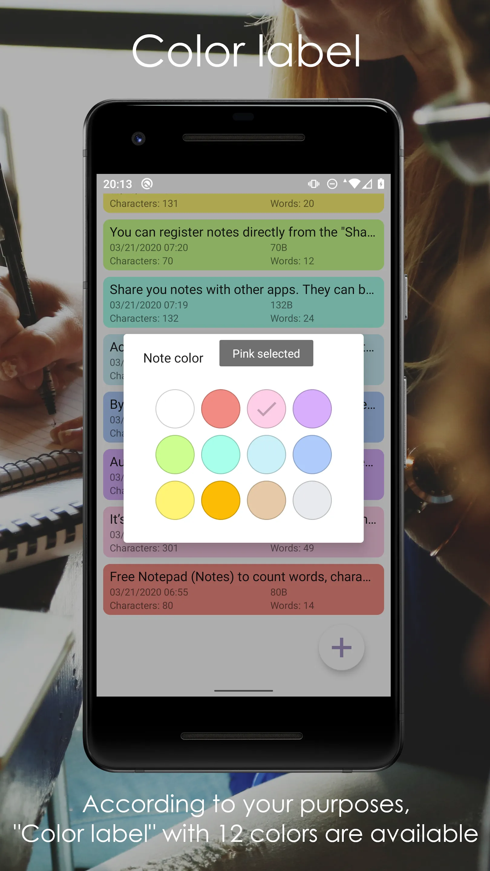 Word Counter Note CountablePad | Indus Appstore | Screenshot