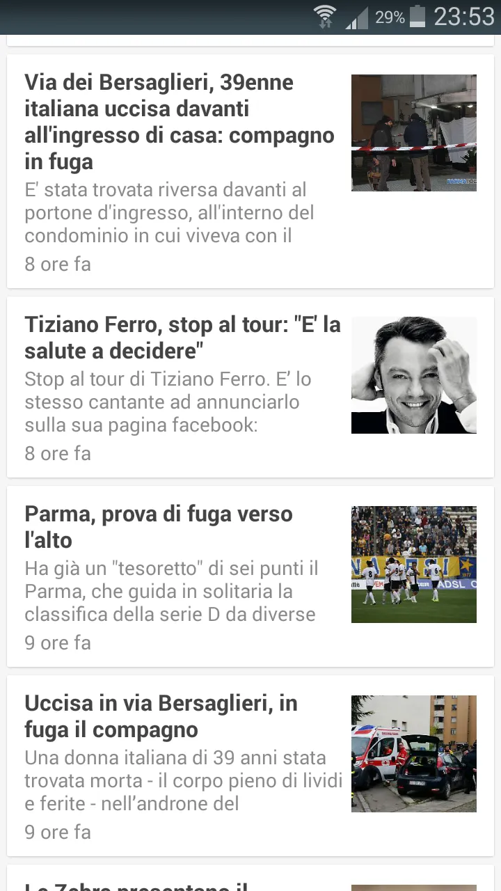 Parma News | Indus Appstore | Screenshot