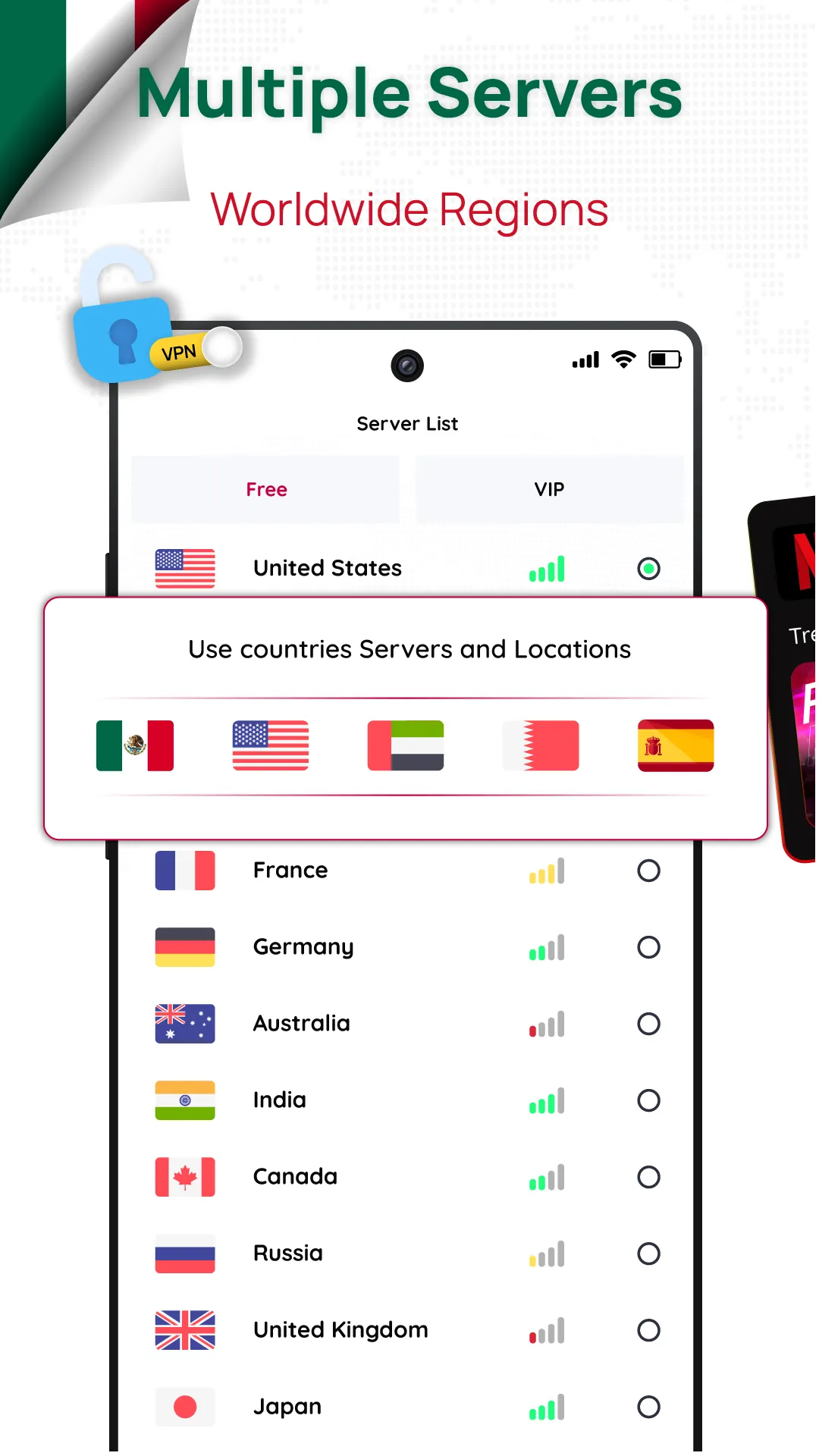 Mexico VPN - Get Mexican IP | Indus Appstore | Screenshot