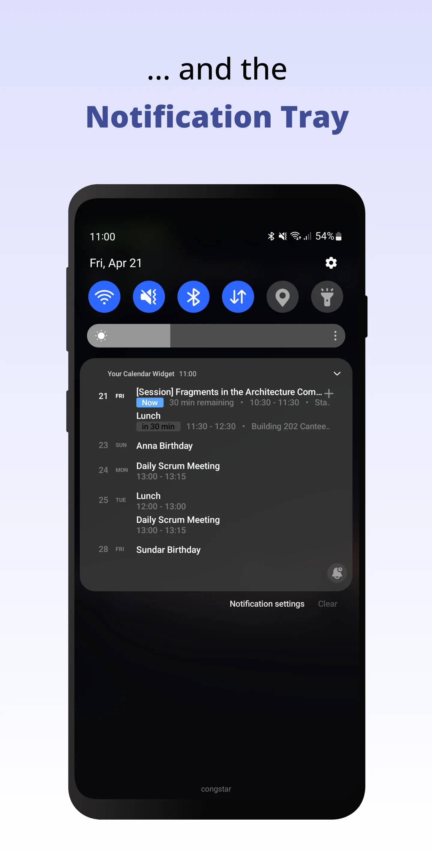 Your Calendar Widget | Indus Appstore | Screenshot