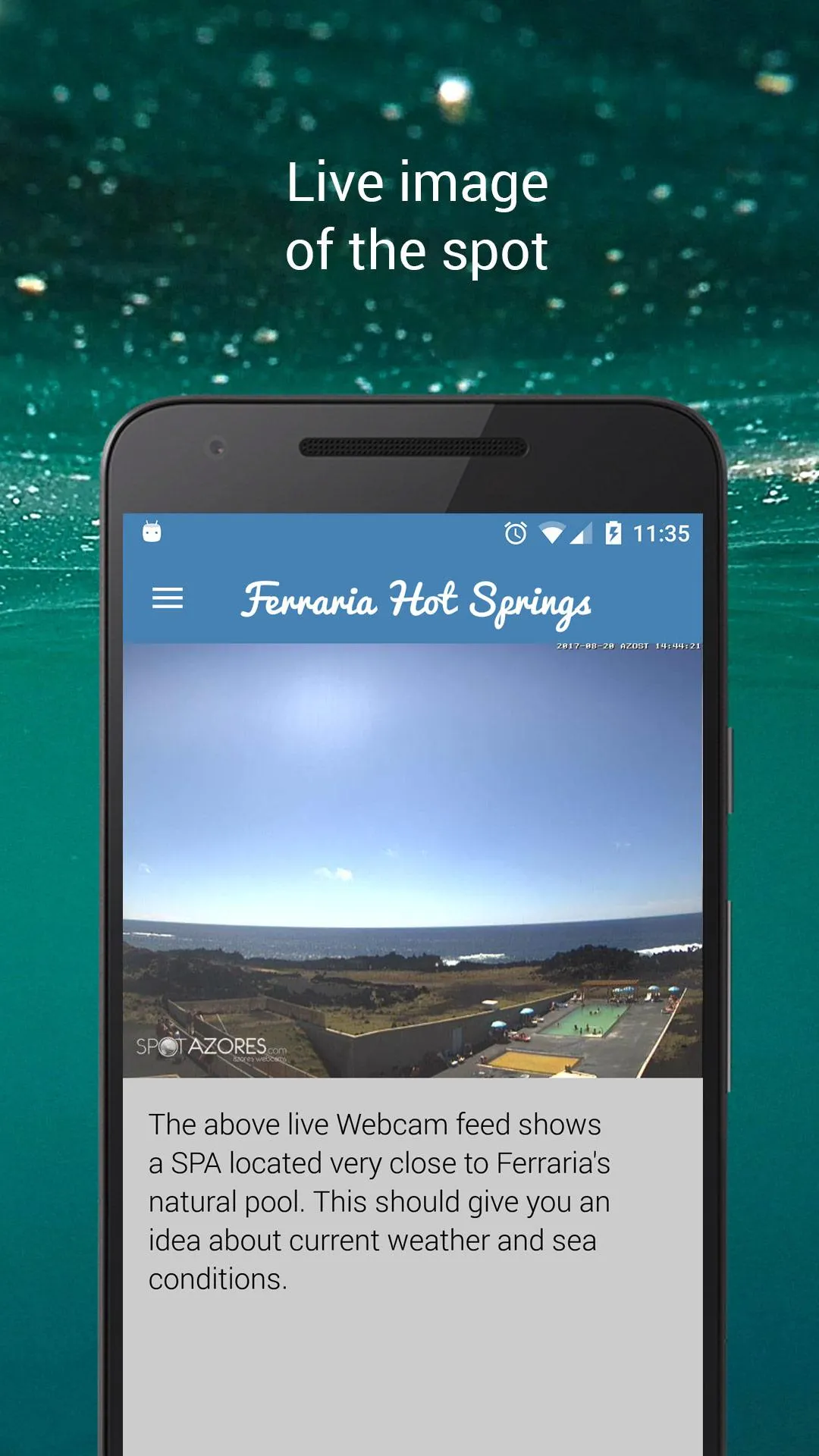 Ferraria Hot Springs | Indus Appstore | Screenshot