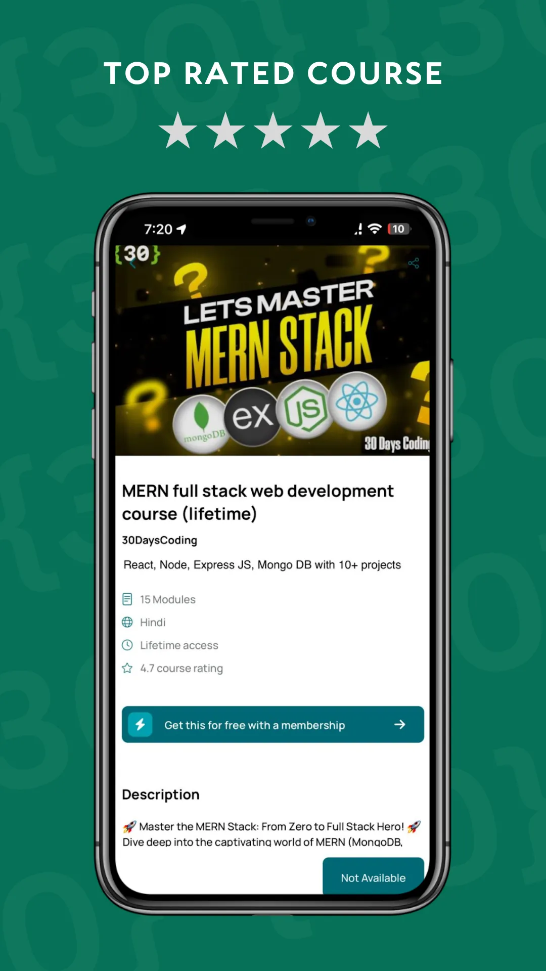 30 Days Coding | Indus Appstore | Screenshot
