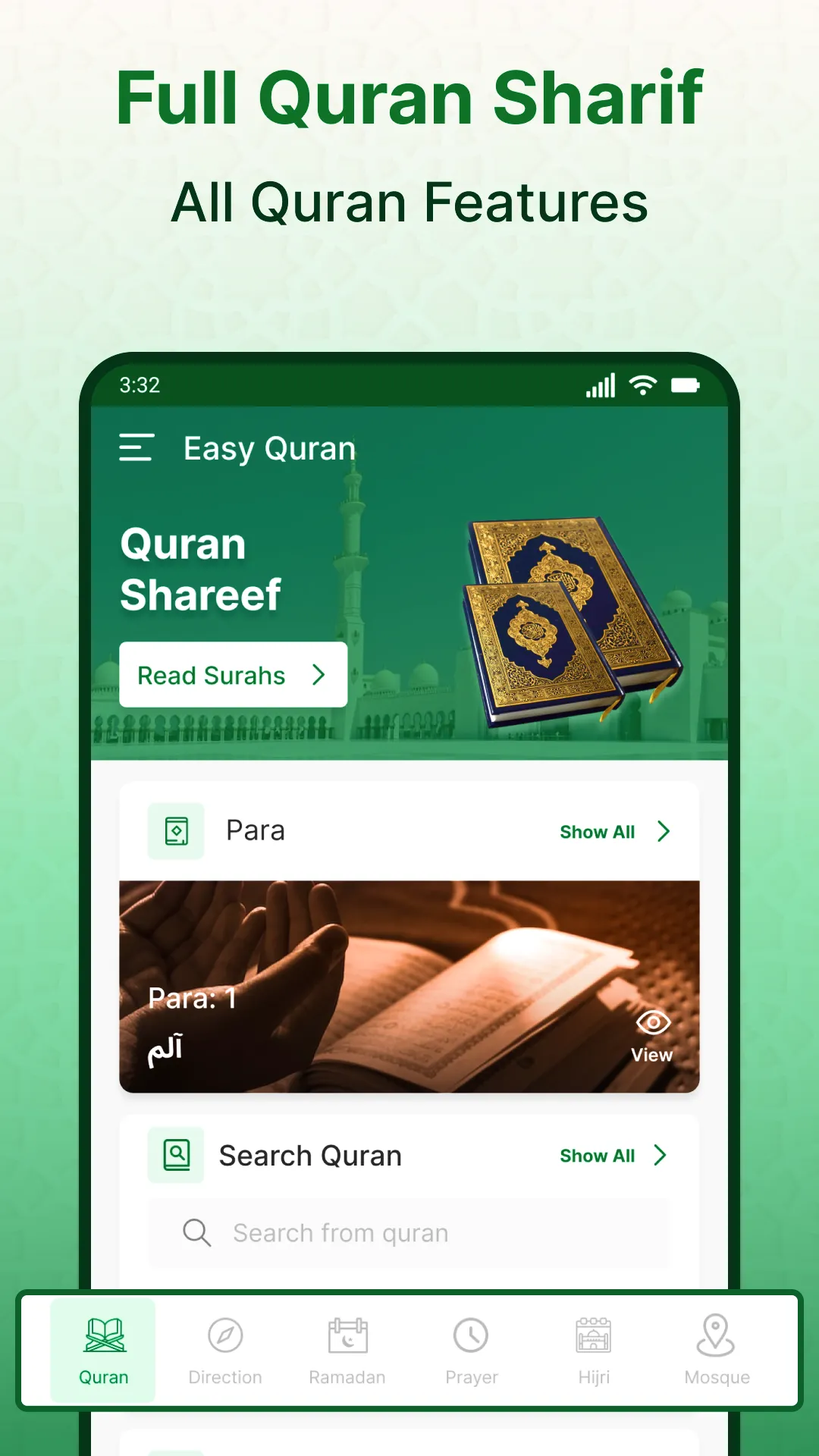 Full Quran Sharif Offline App | Indus Appstore | Screenshot