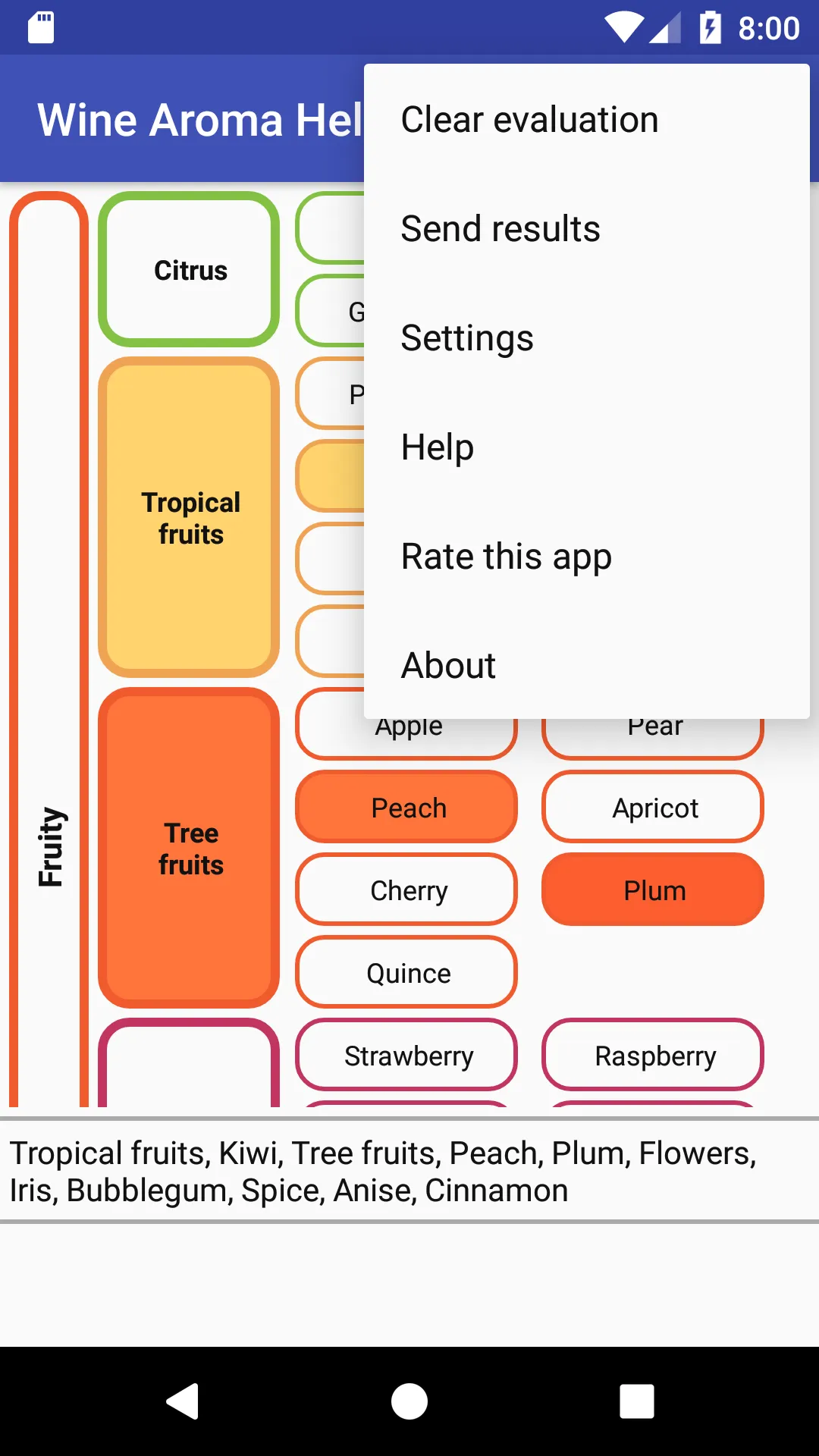 Wine Aroma Helper | Indus Appstore | Screenshot