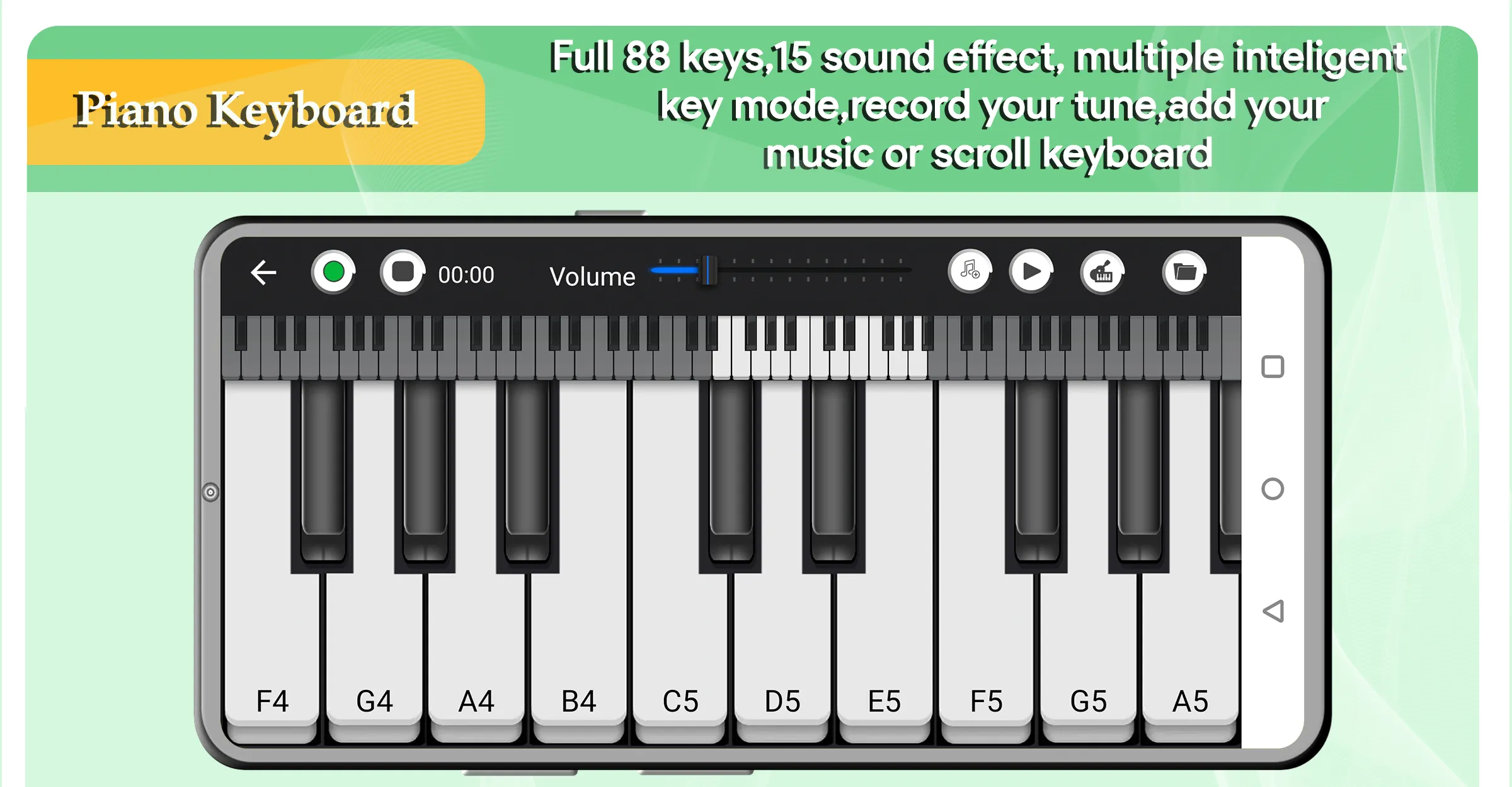 Piano Keyboard | Indus Appstore | Screenshot