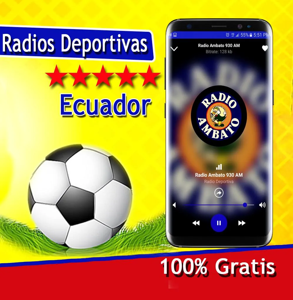 Sports Radios of Ecuador | Indus Appstore | Screenshot