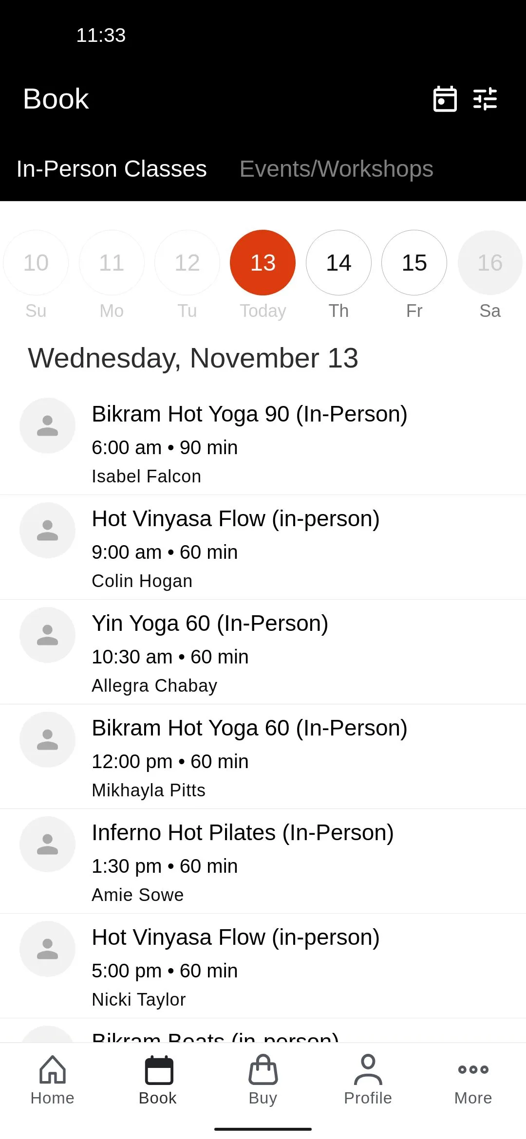 Forge Hot Yoga | Indus Appstore | Screenshot