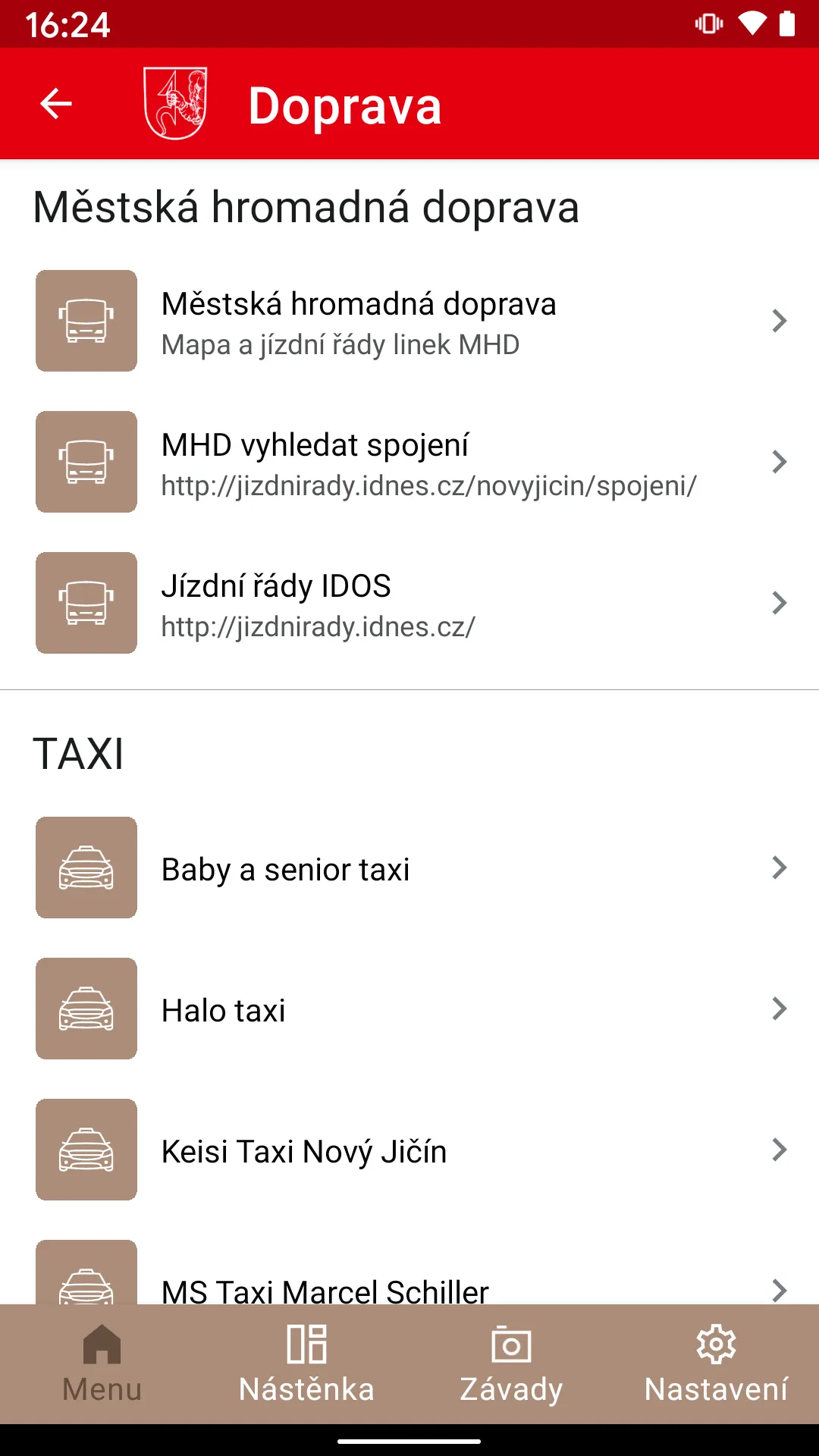 Nový Jičín v mobilu | Indus Appstore | Screenshot