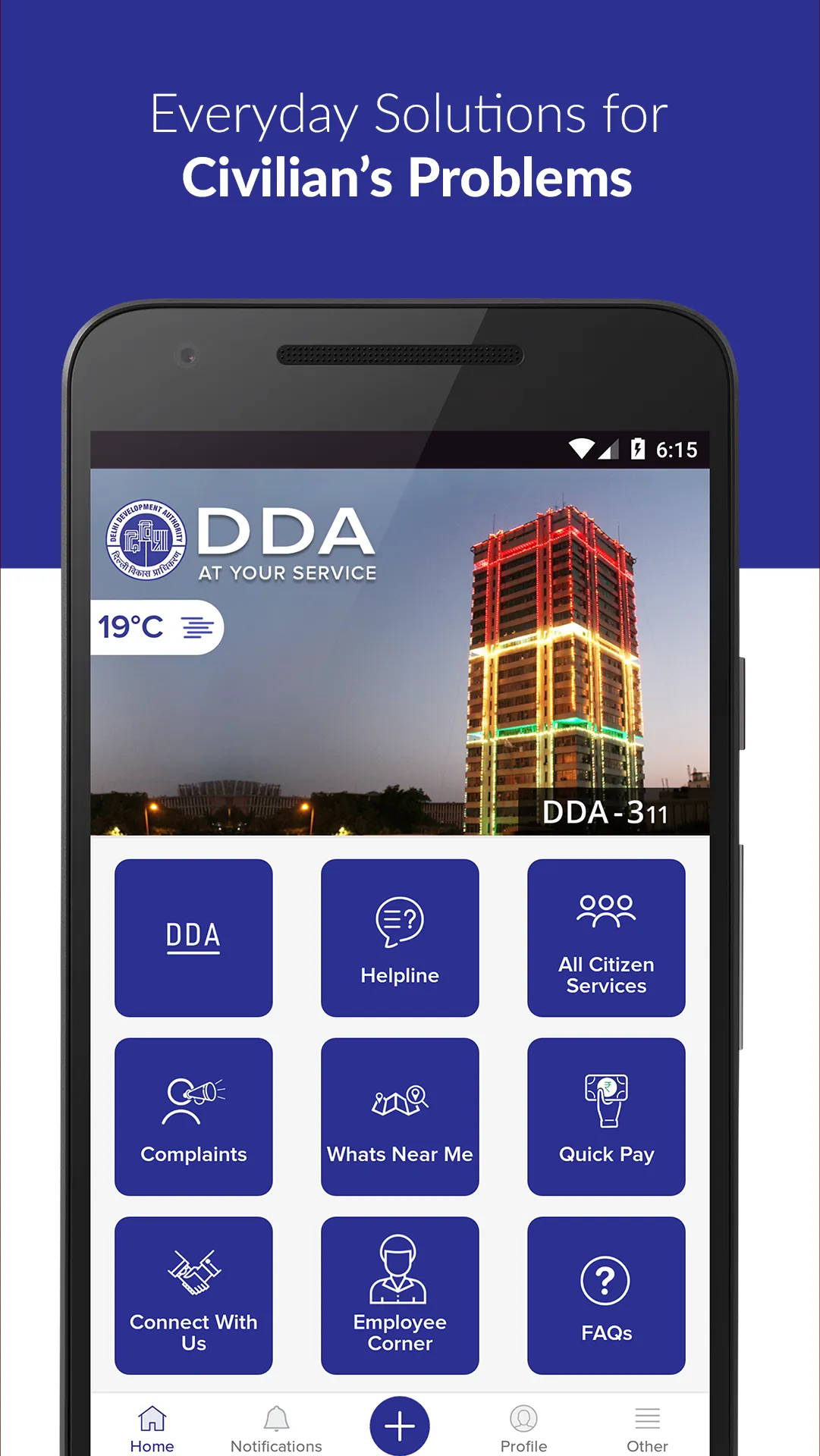 DDA at Your Service | Indus Appstore | Screenshot