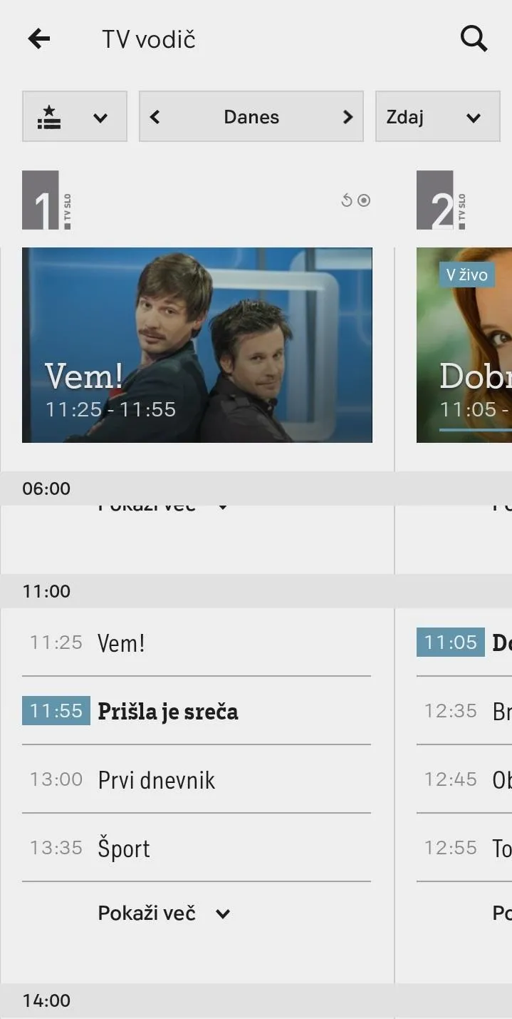 A1 Xplore TV Go (SI) | Indus Appstore | Screenshot