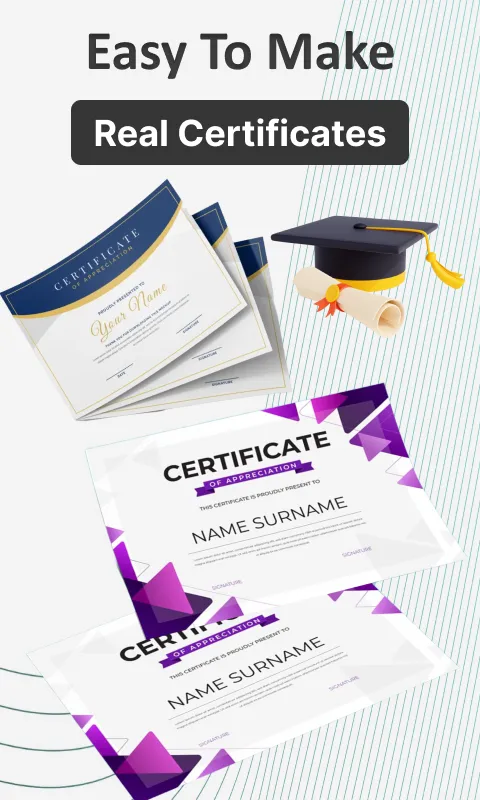 Real Certificate Maker | Indus Appstore | Screenshot