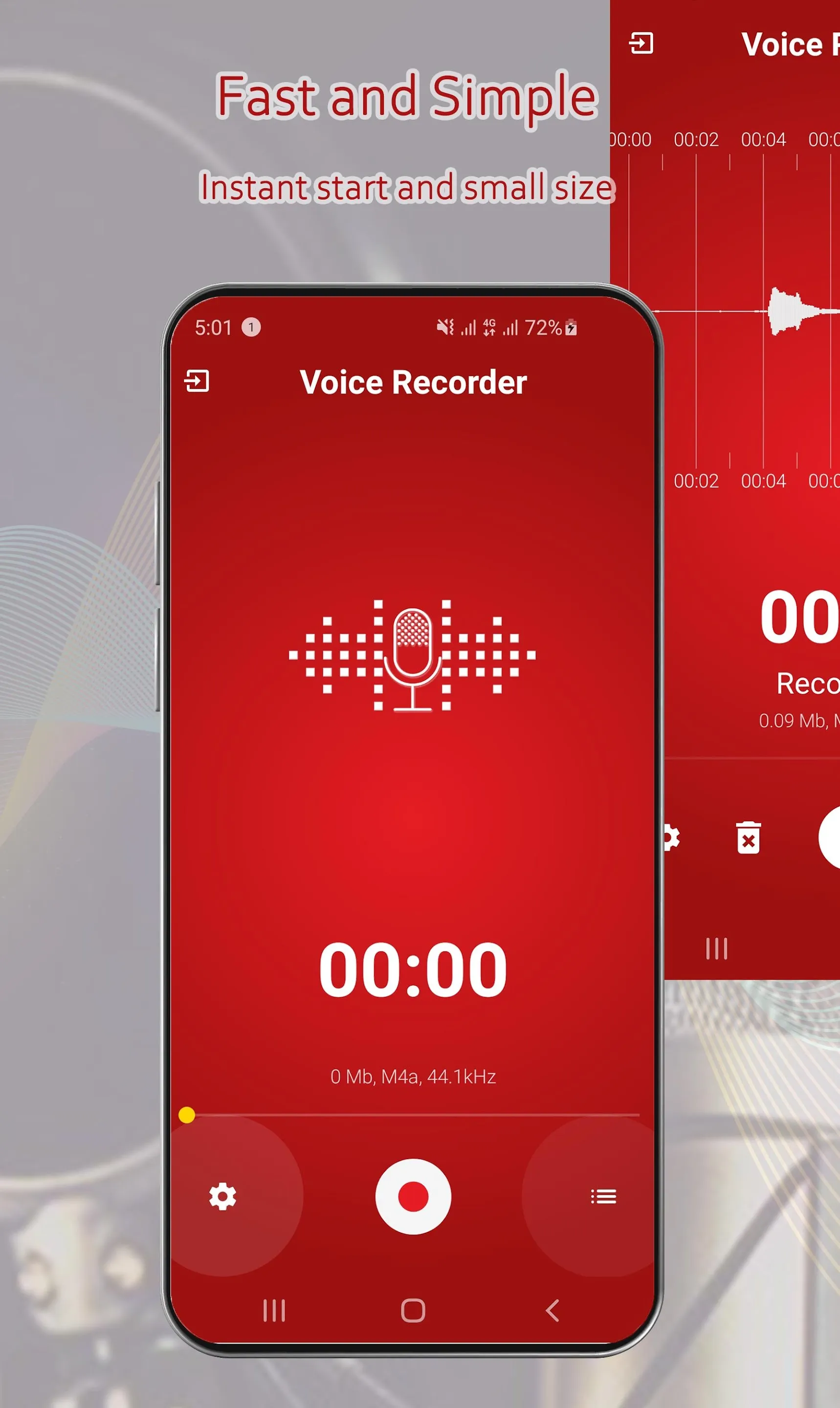 Voice Recorder & Audio Records | Indus Appstore | Screenshot