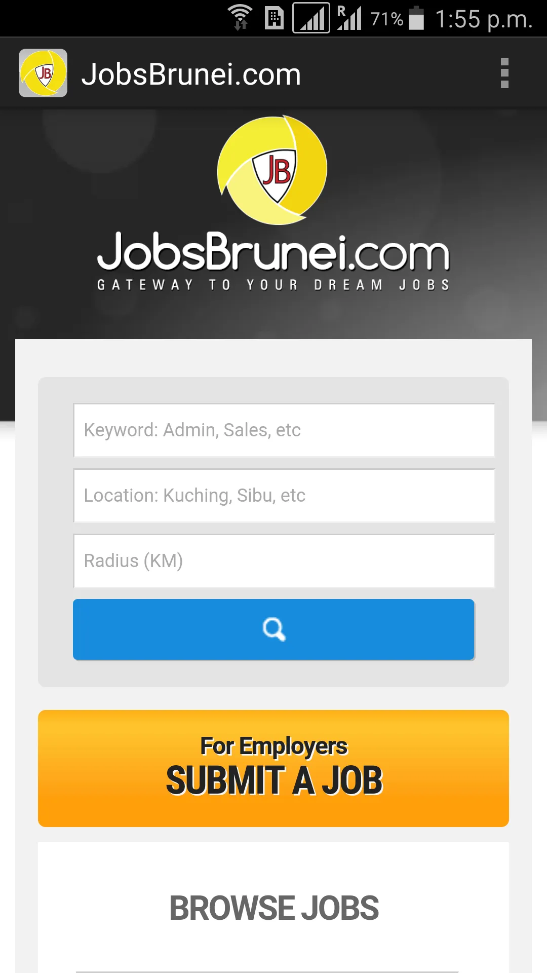 Jobs Brunei | Indus Appstore | Screenshot