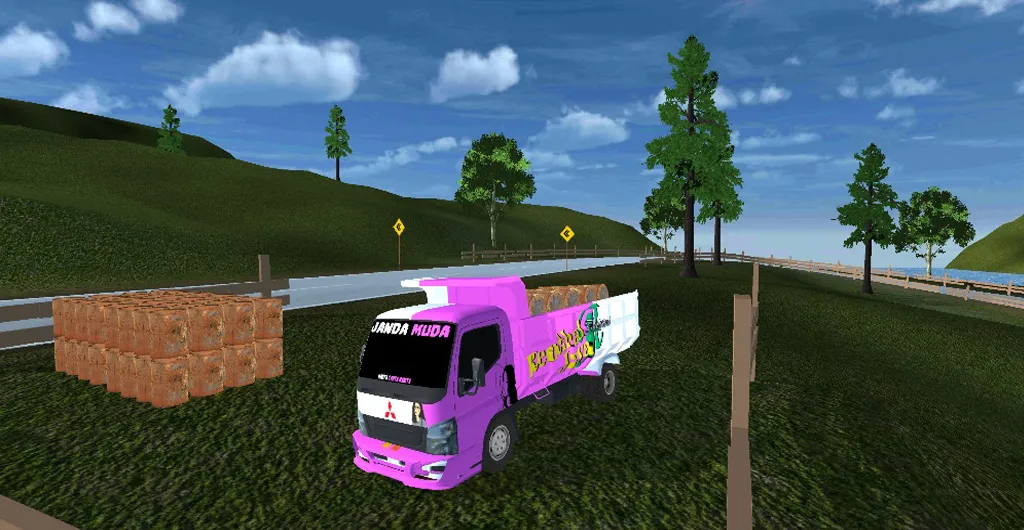 Truck Dump Oleng Simulator | Indus Appstore | Screenshot