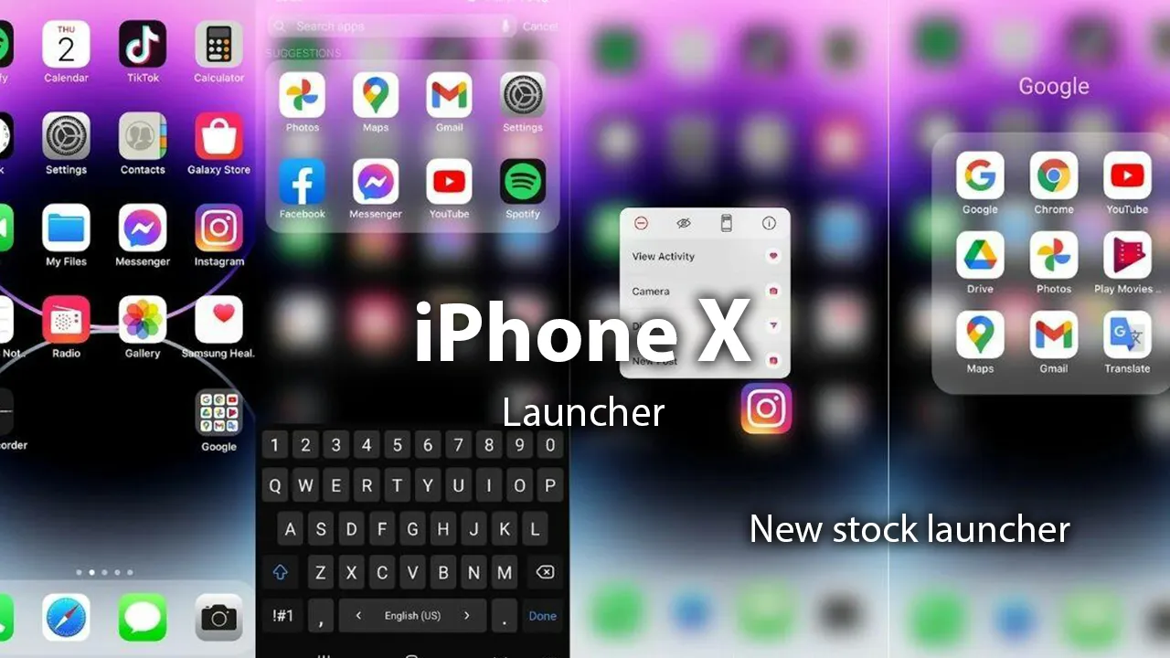 iPhone X Launcher For Android | Indus Appstore | Screenshot