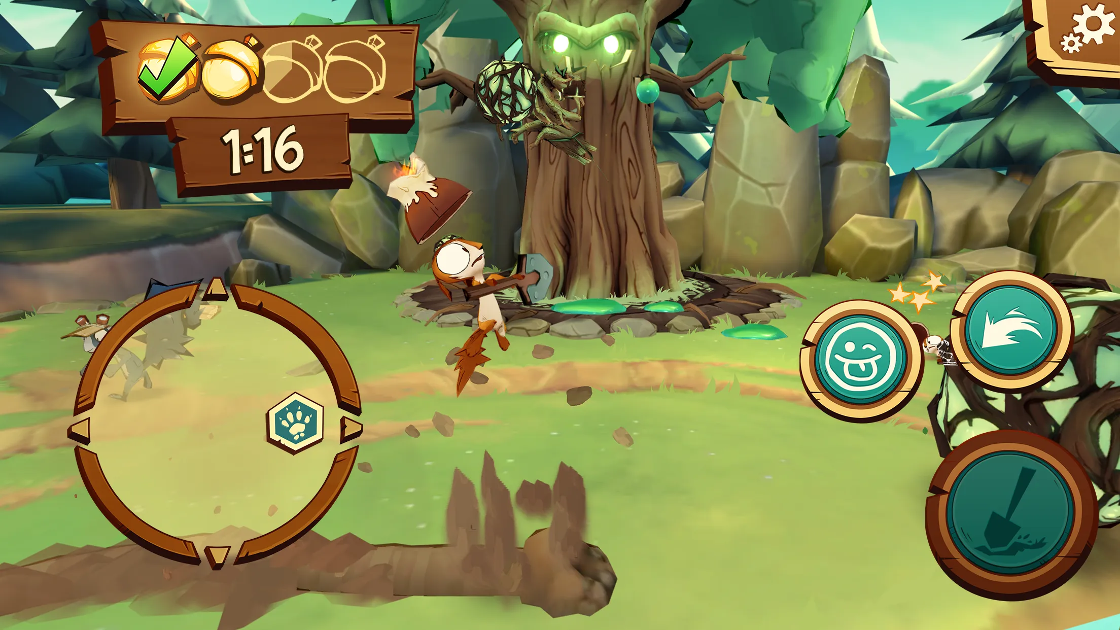 Acron: Attack of the Squirrels | Indus Appstore | Screenshot