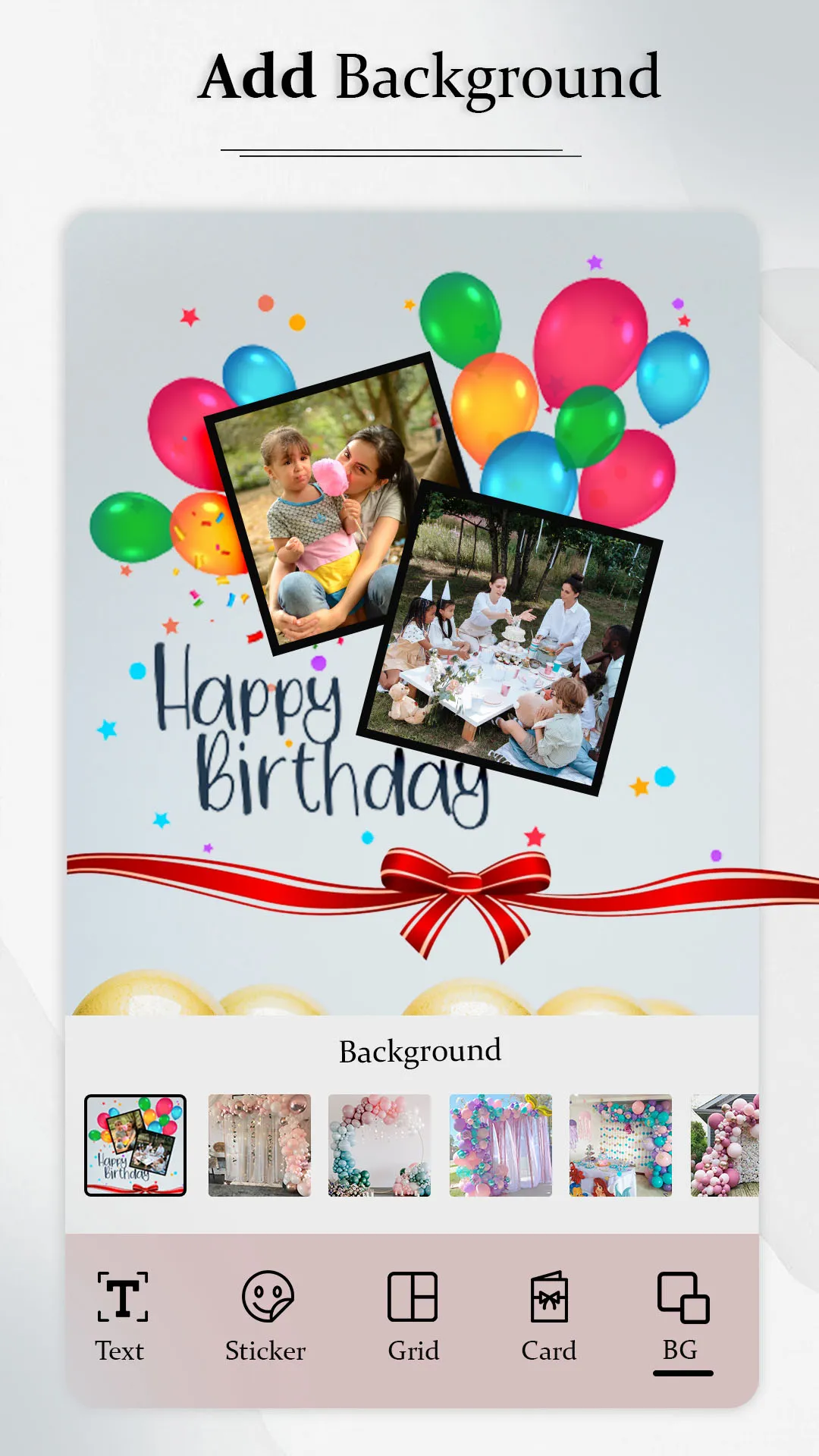 Birthday Collage Maker & Edit | Indus Appstore | Screenshot