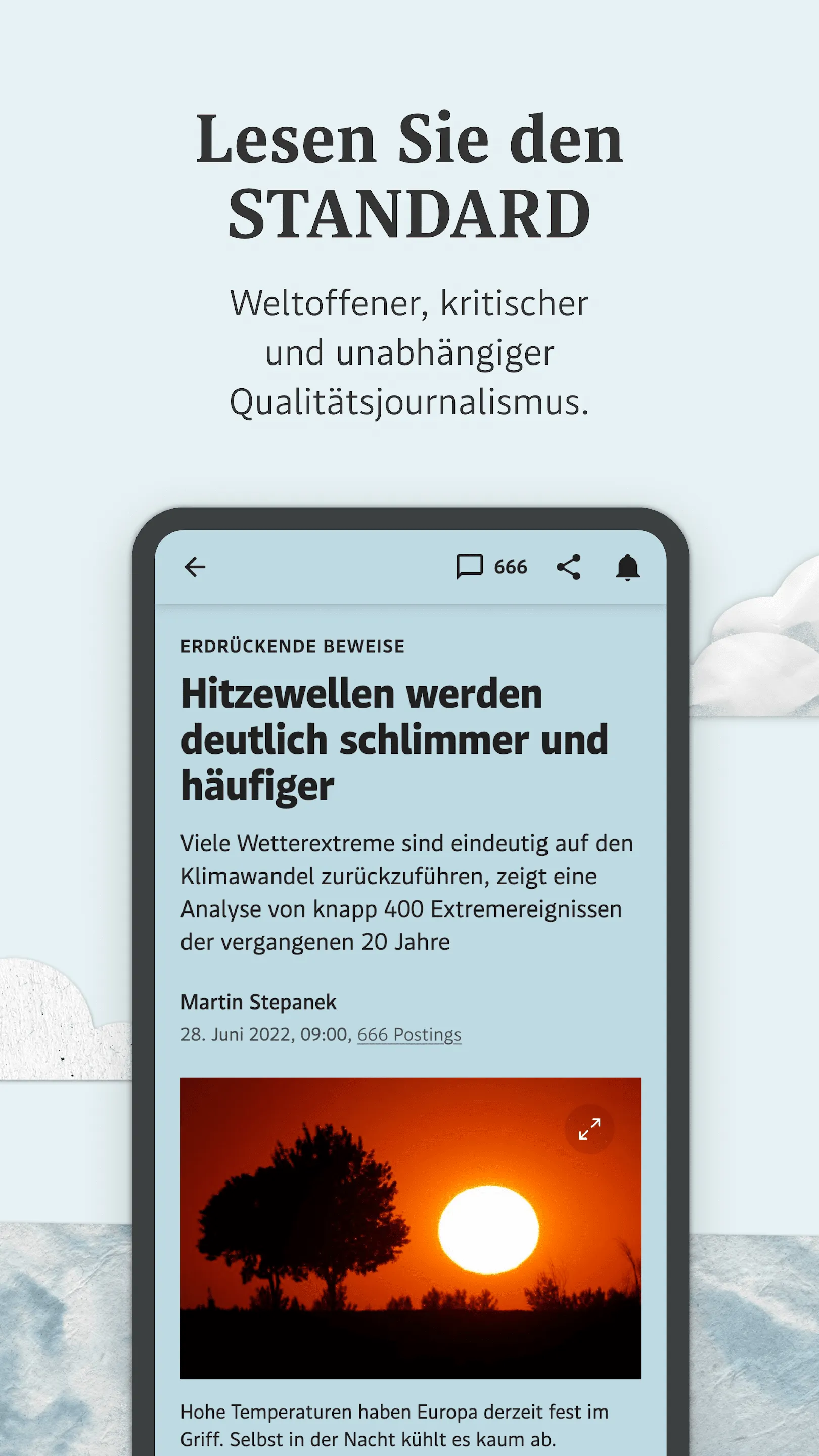 DER STANDARD News | Indus Appstore | Screenshot