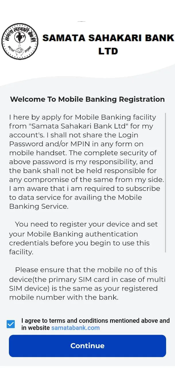 Samata Sahakari Bank - Mob App | Indus Appstore | Screenshot