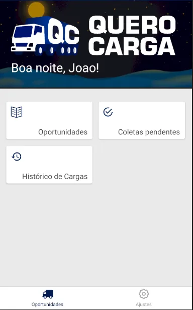 Quero Carga | Indus Appstore | Screenshot