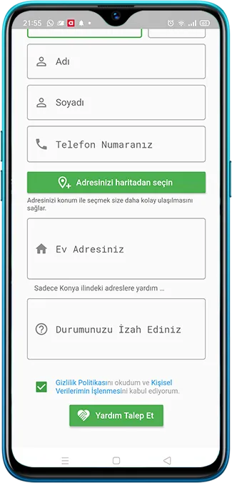 Hayra Koşanlar Derneği Yardım | Indus Appstore | Screenshot