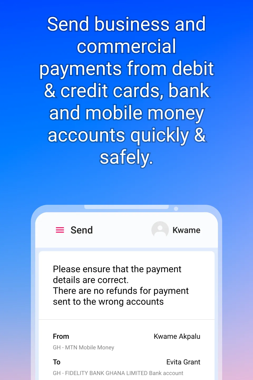 AFi Payments | Indus Appstore | Screenshot