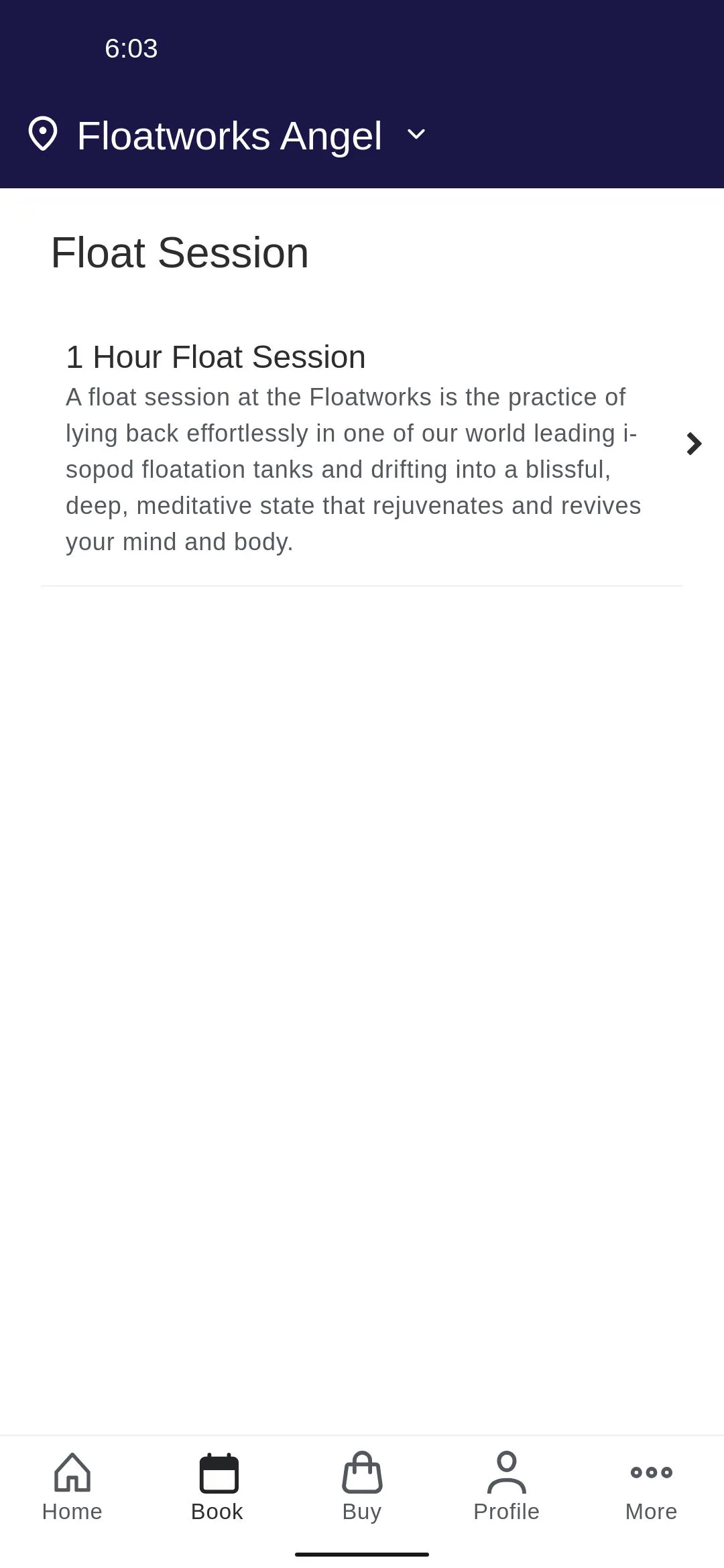 Floatworks Floating Therapy | Indus Appstore | Screenshot