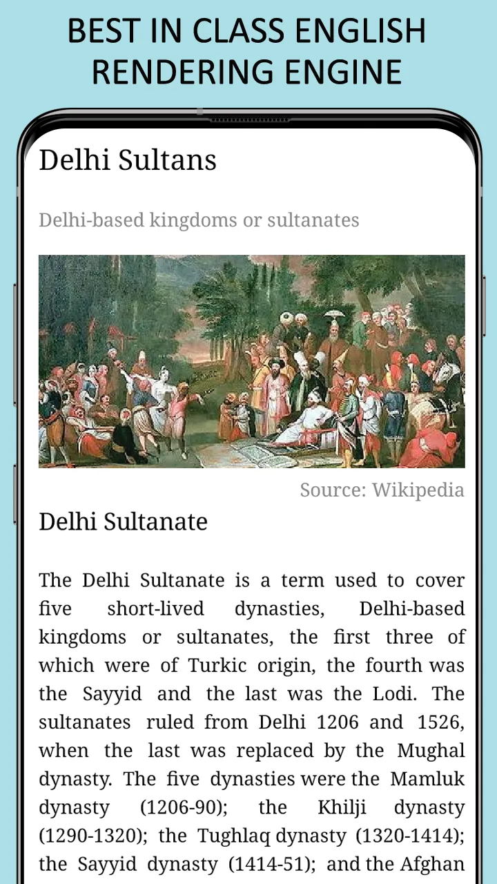 Indian History in English | Indus Appstore | Screenshot