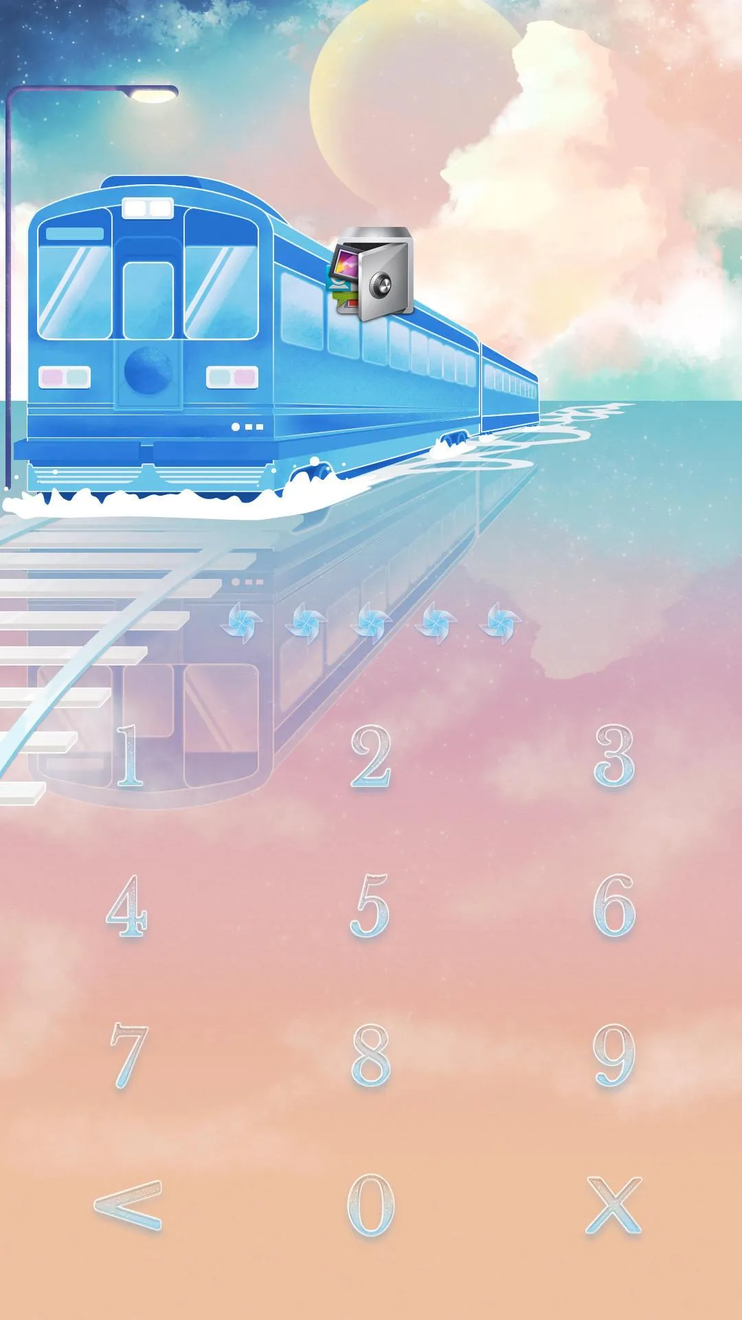 AppLock Live Theme Train | Indus Appstore | Screenshot