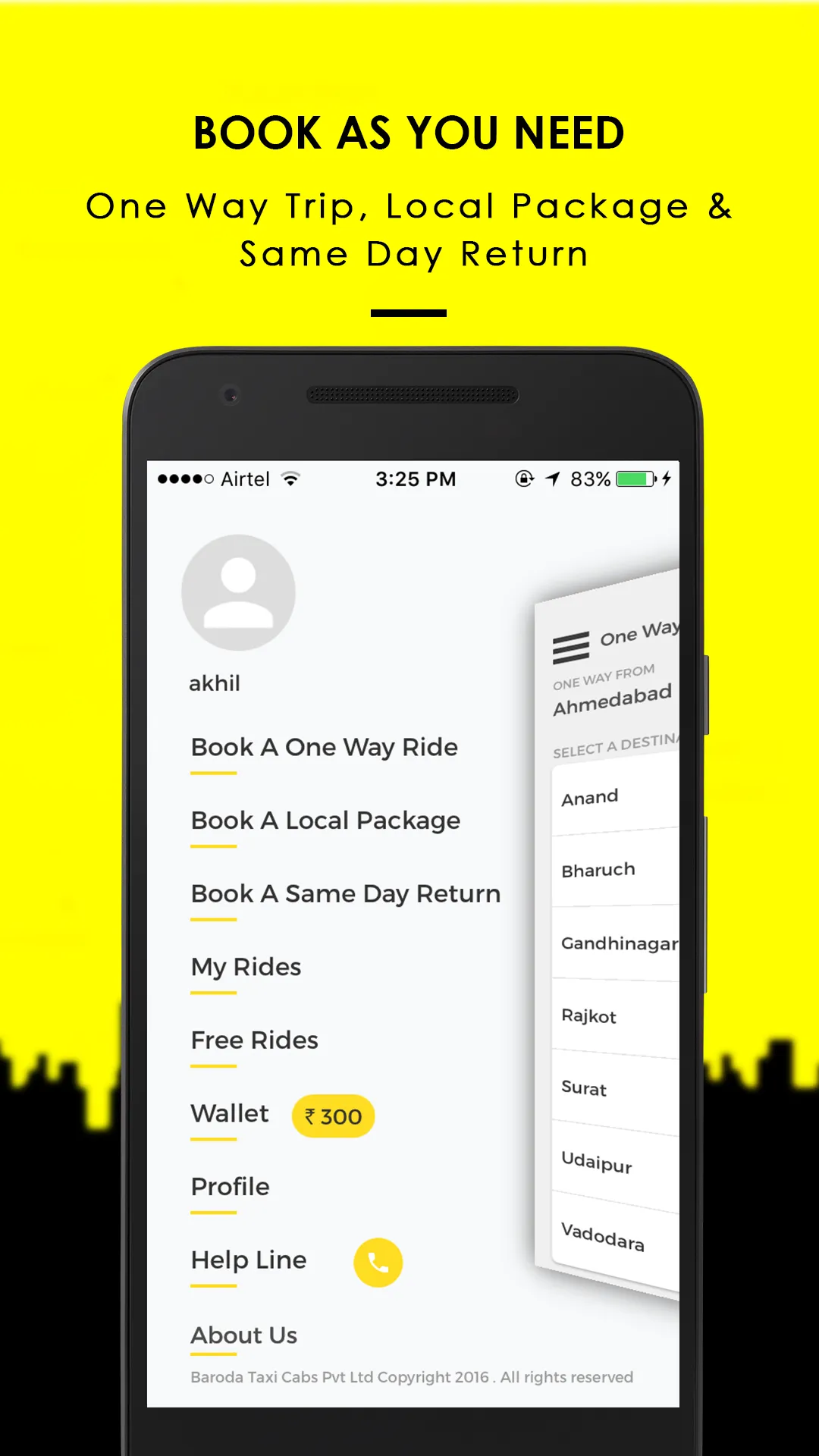 One Way Cab | Indus Appstore | Screenshot