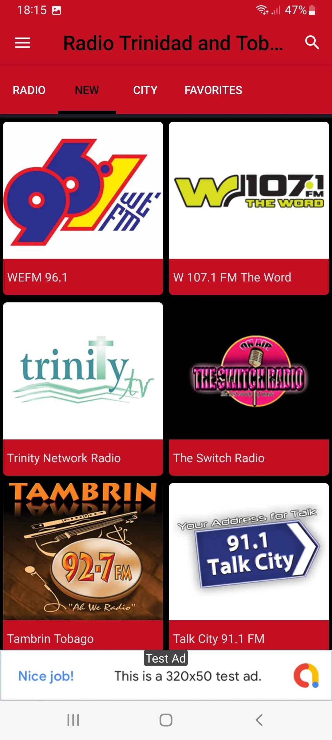 Trinidad and Tobago Radio | Indus Appstore | Screenshot