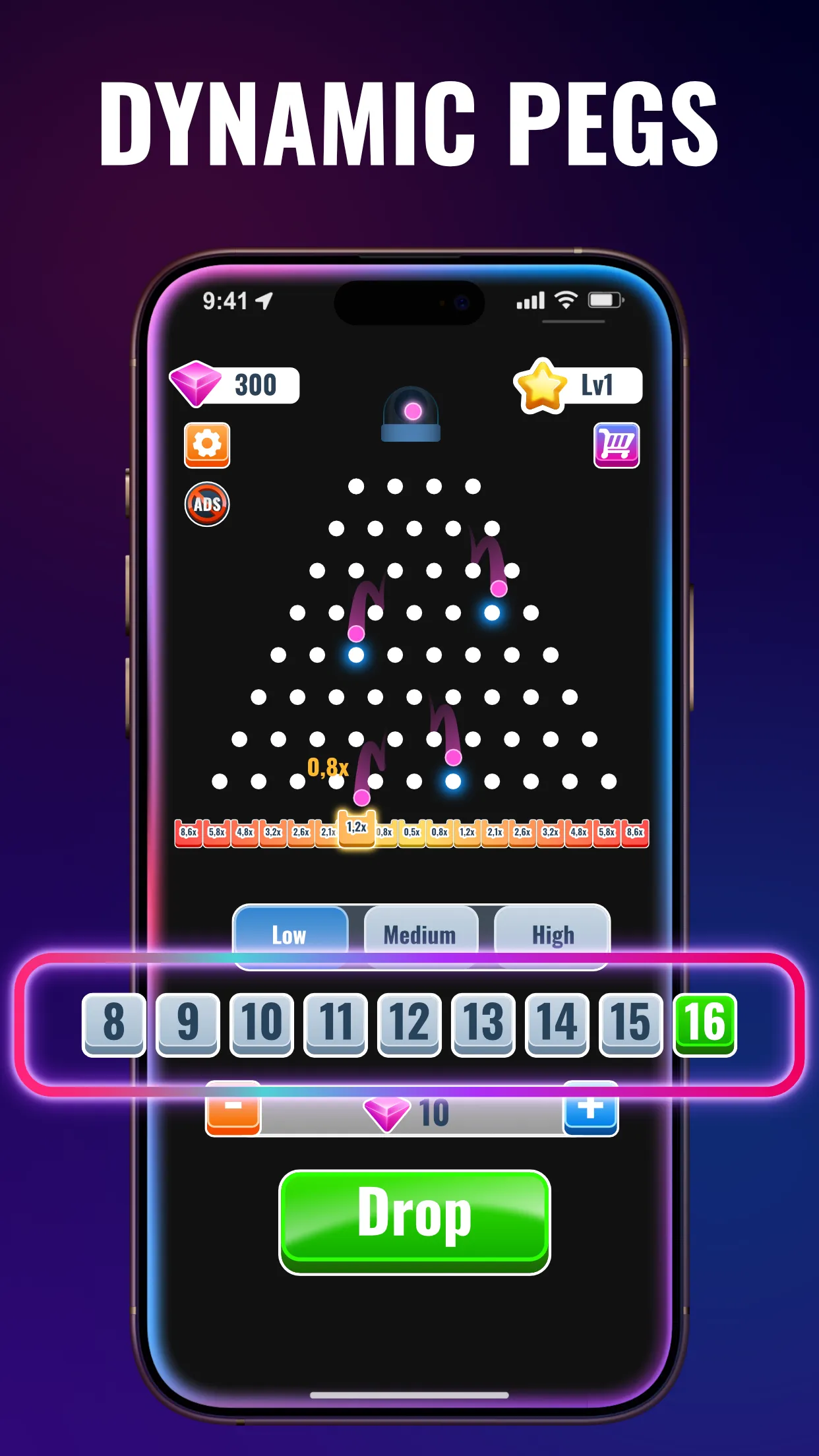 Plinko x100 - Plinko Balls XY | Indus Appstore | Screenshot