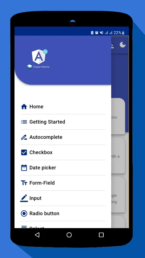 Angular Material Design | Indus Appstore | Screenshot