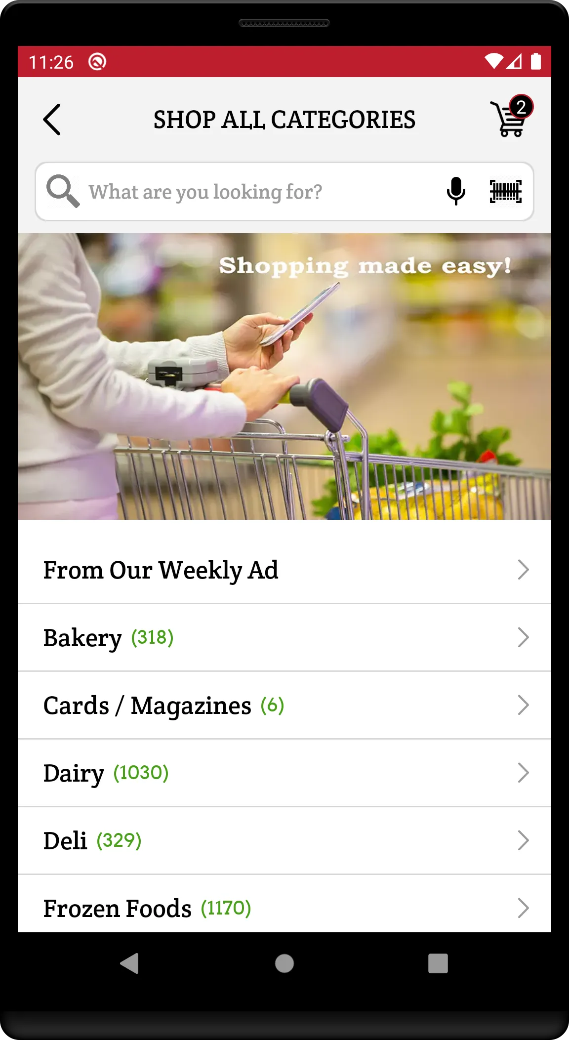 WM Grocery | Indus Appstore | Screenshot