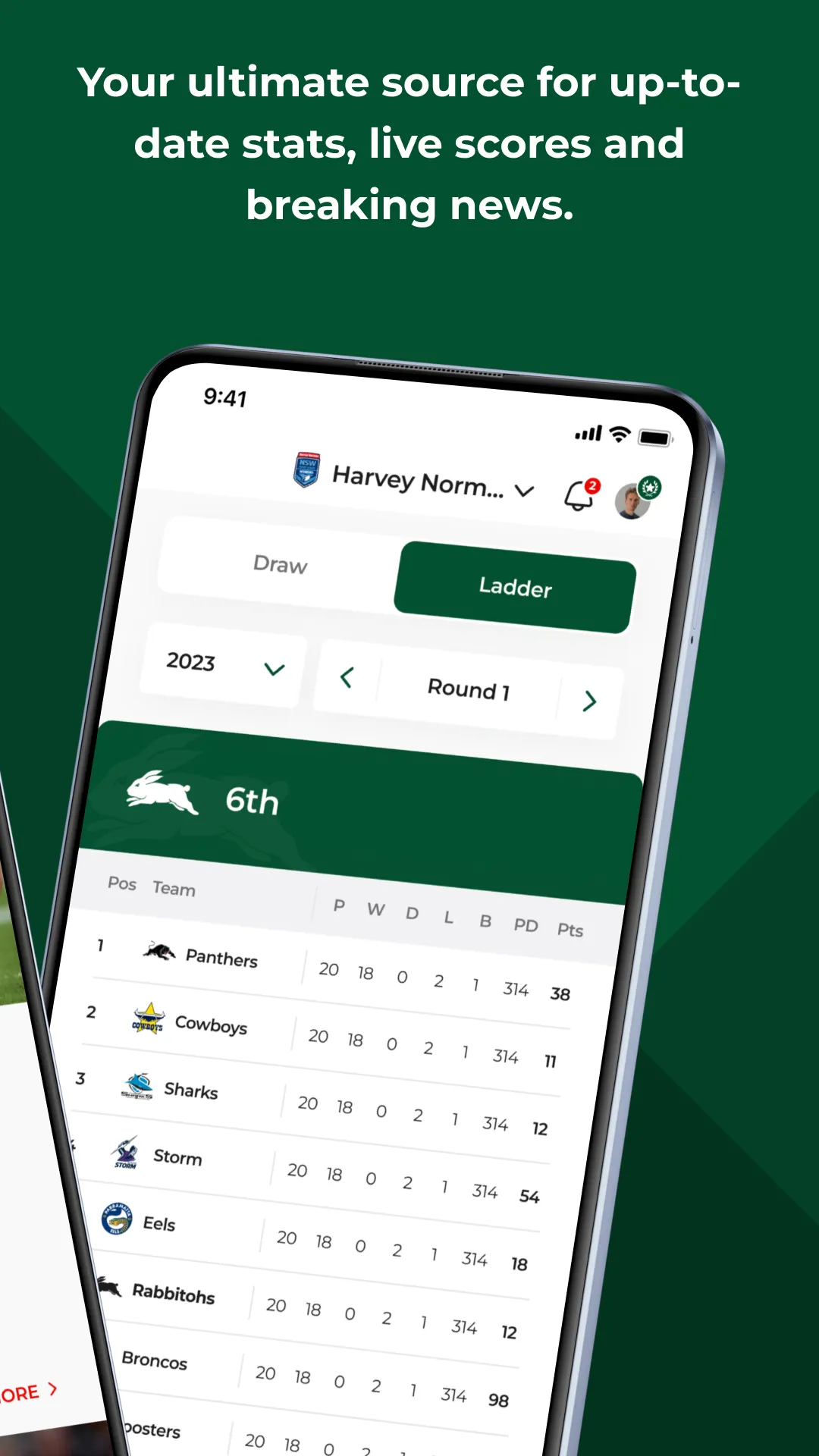 South Sydney Rabbitohs | Indus Appstore | Screenshot