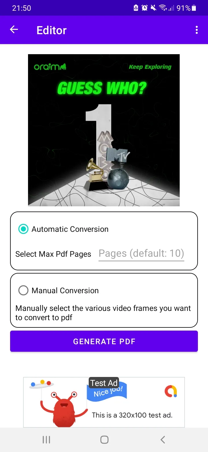 Video To Pdf Converter | Indus Appstore | Screenshot