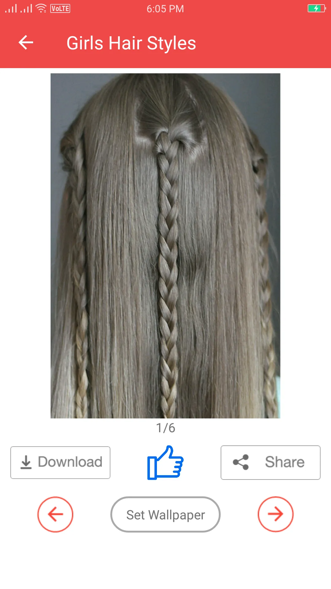 Girls Hairstyle Step by Step | Indus Appstore | Screenshot