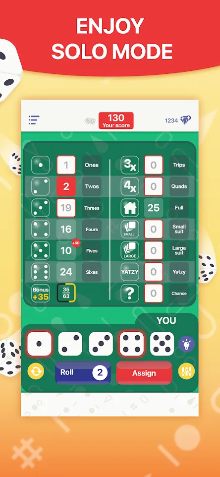 Yatzy - Dice Game | Indus Appstore | Screenshot