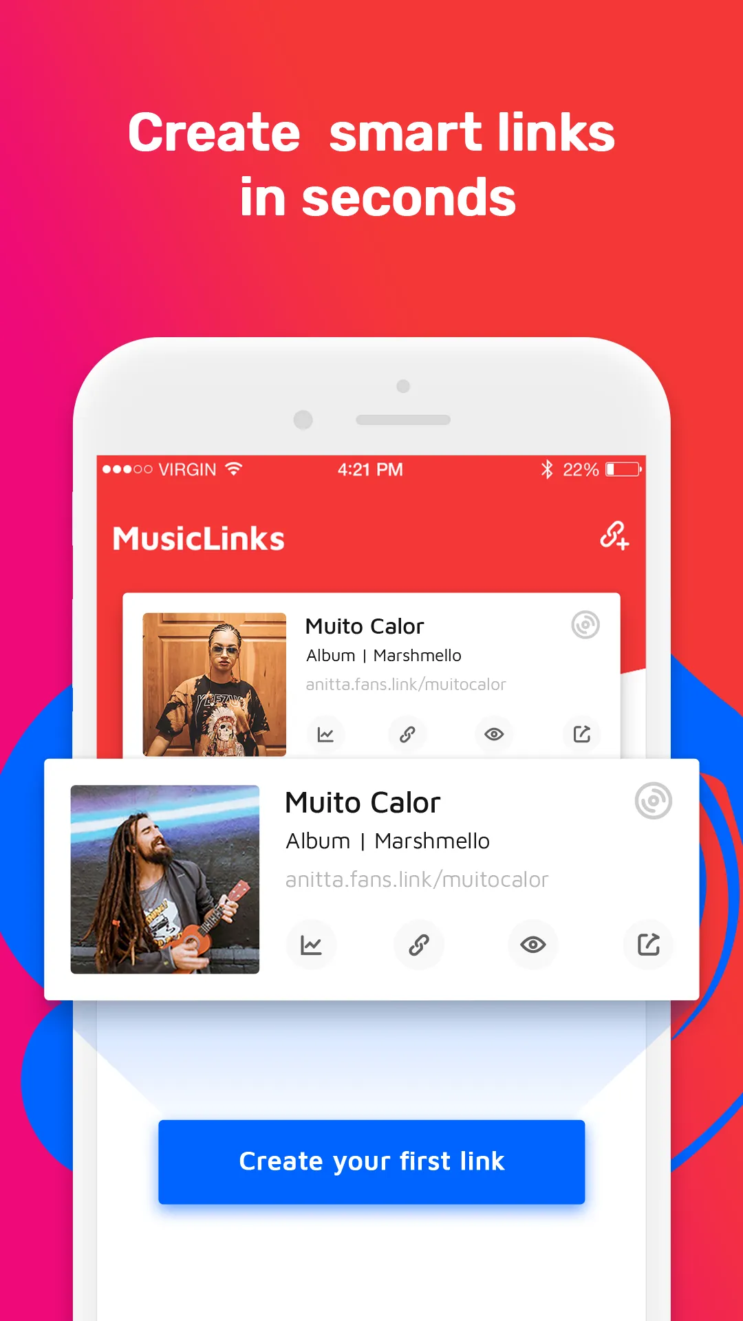 MusicLink - Promote your music | Indus Appstore | Screenshot