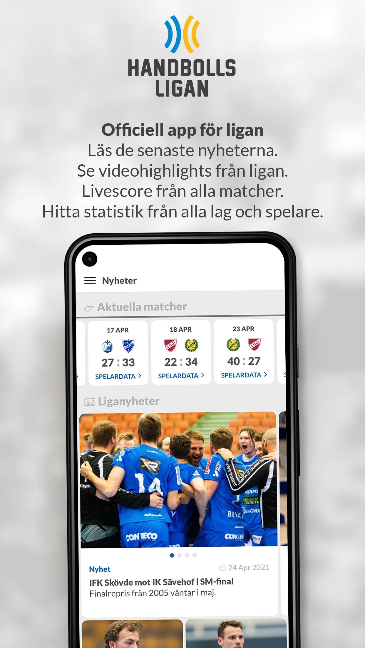 Redbergslid - Gameday | Indus Appstore | Screenshot