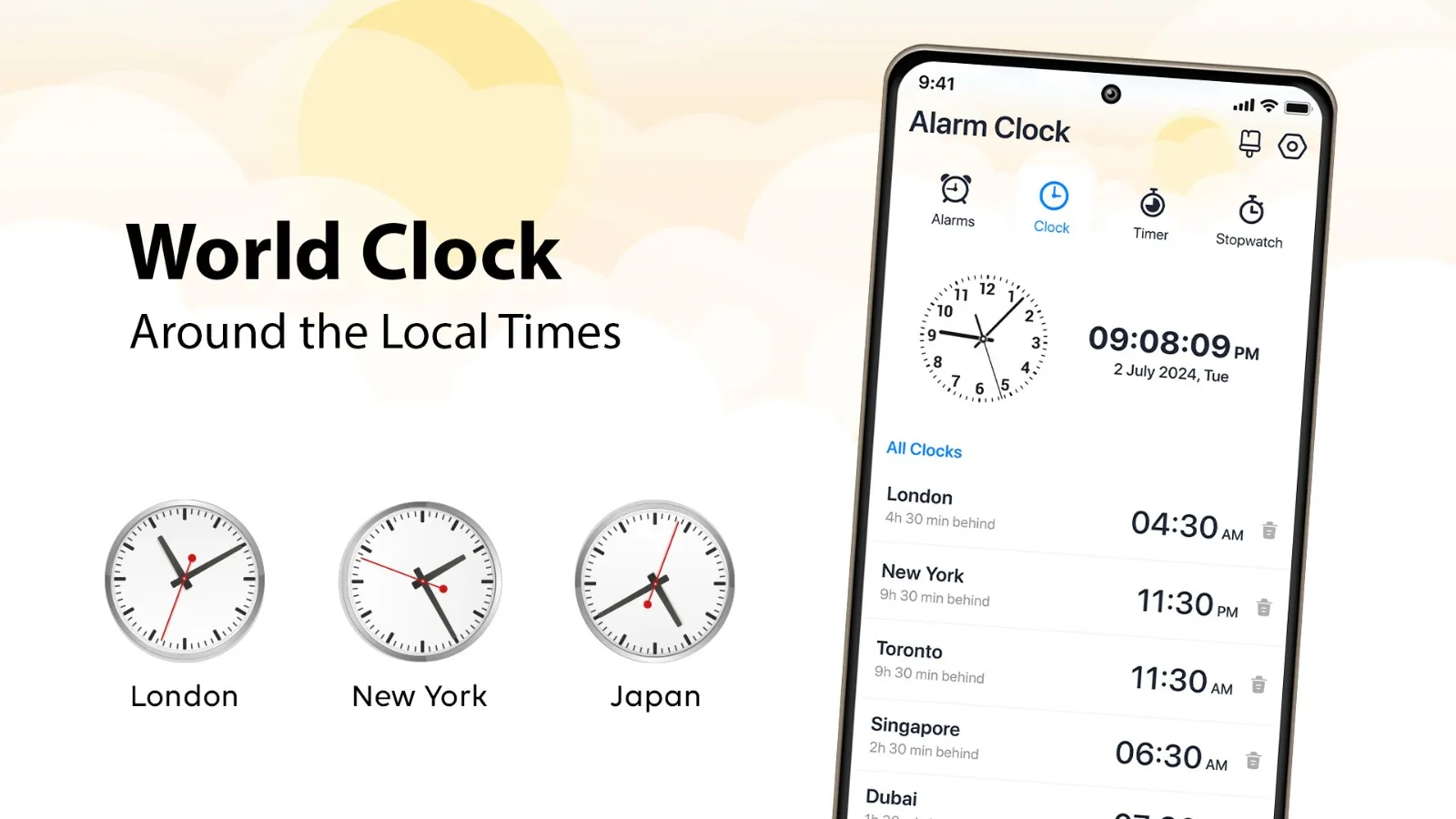 Alarm Clock with Timer | Indus Appstore | Screenshot