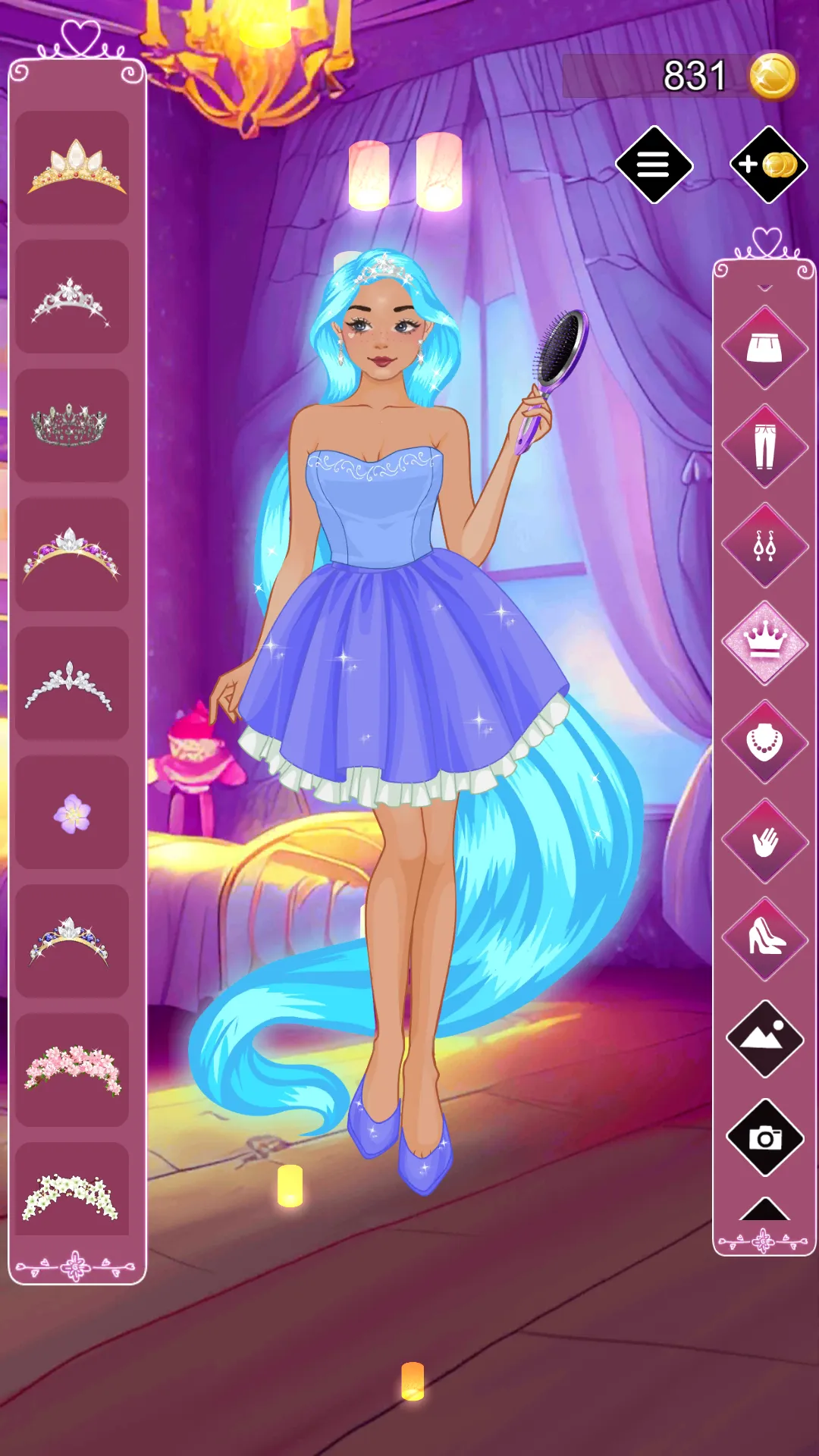 Golden princess dress up game | Indus Appstore | Screenshot