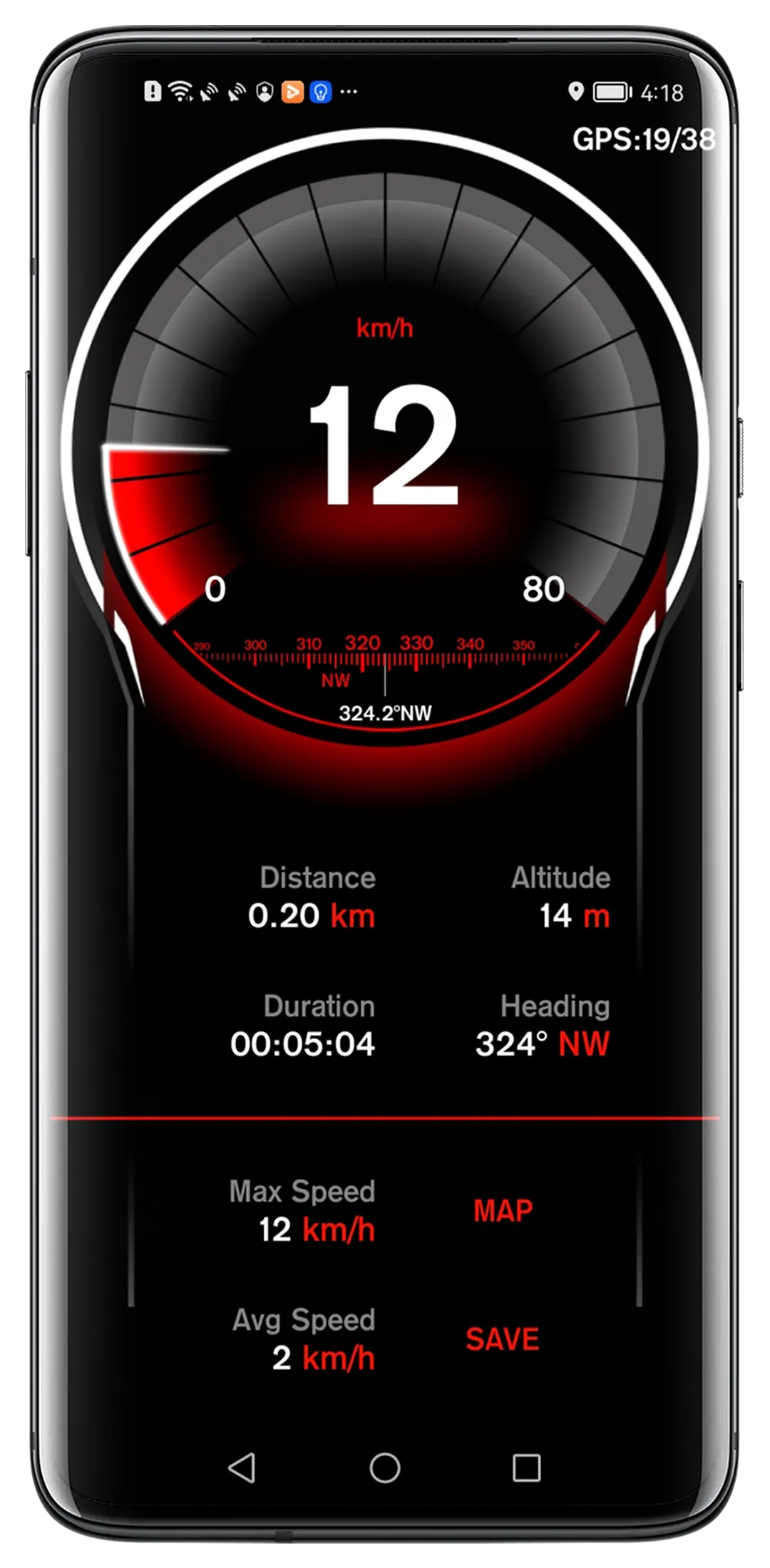 Speed View GPS | Indus Appstore | Screenshot