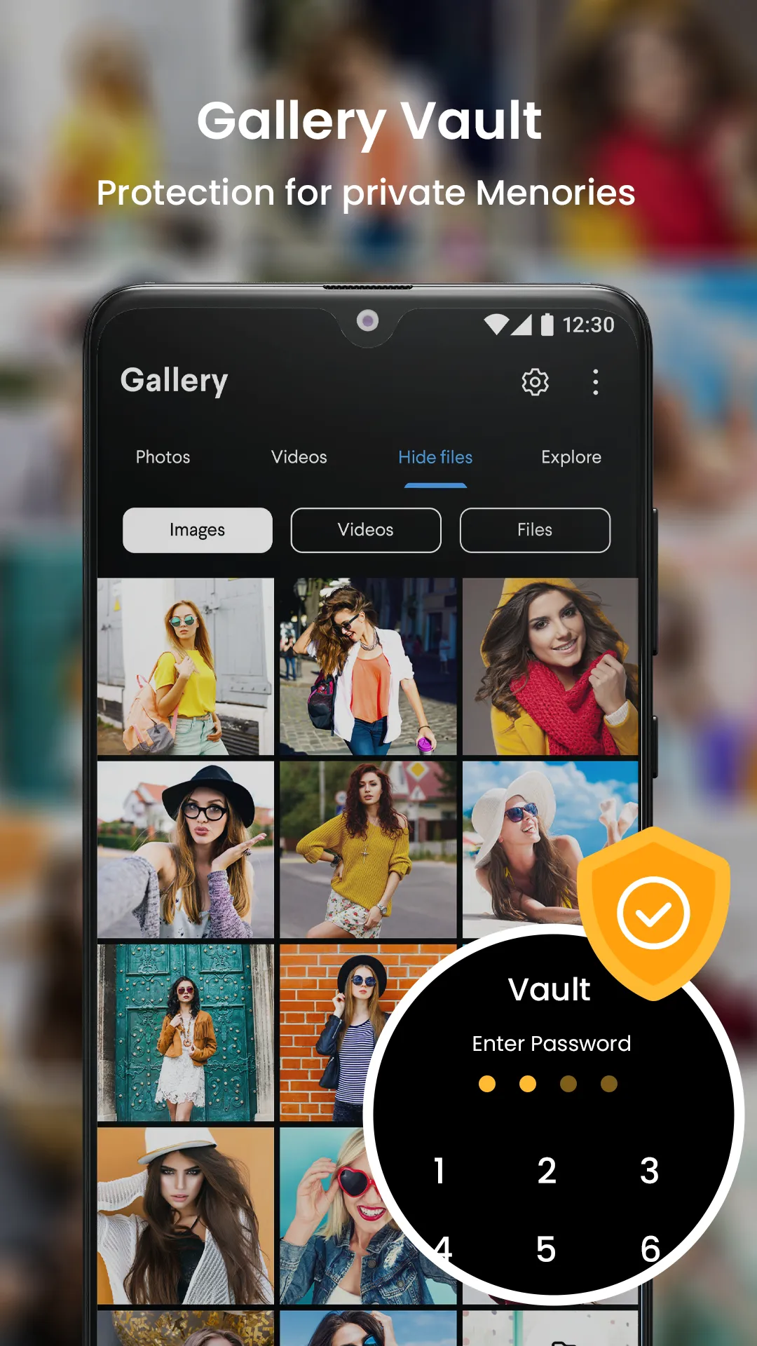 Gallery photo: Gallery lock | Indus Appstore | Screenshot