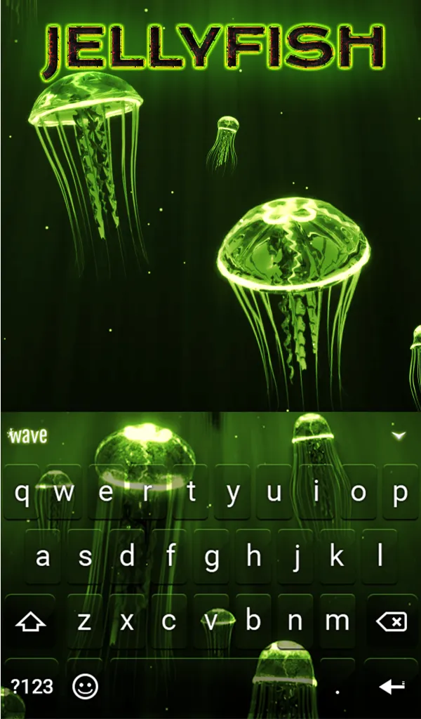 Jellyfish Keyboard & Wallpaper | Indus Appstore | Screenshot