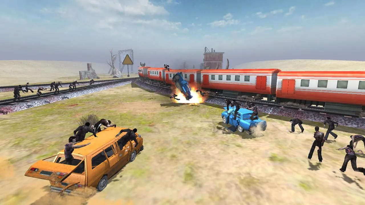 Train shooting - Zombie War | Indus Appstore | Screenshot