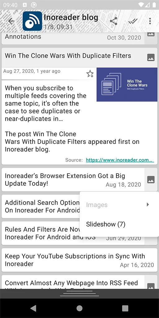 Freeder - Offline News Reader | Indus Appstore | Screenshot