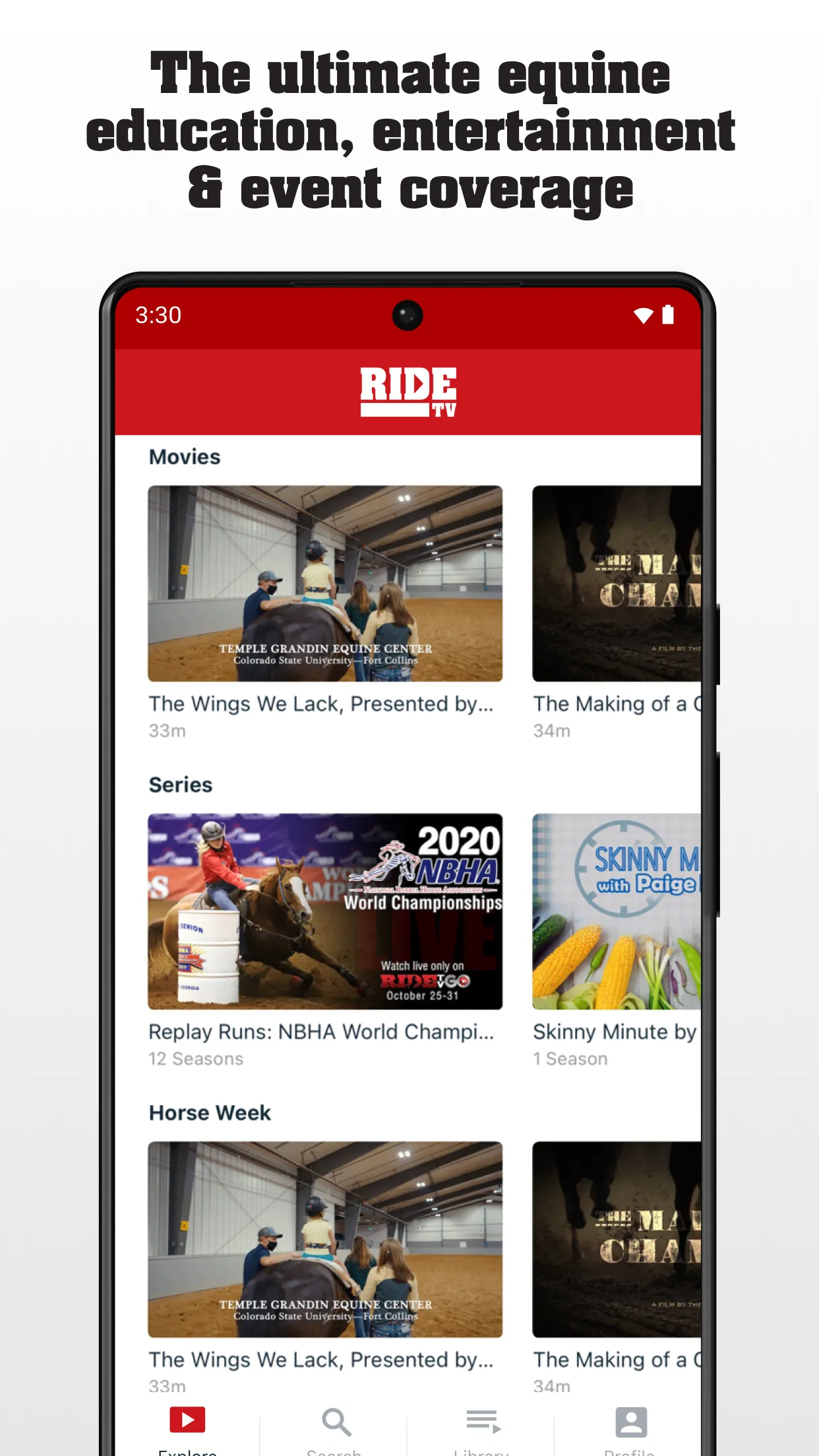 Ride TV | Indus Appstore | Screenshot