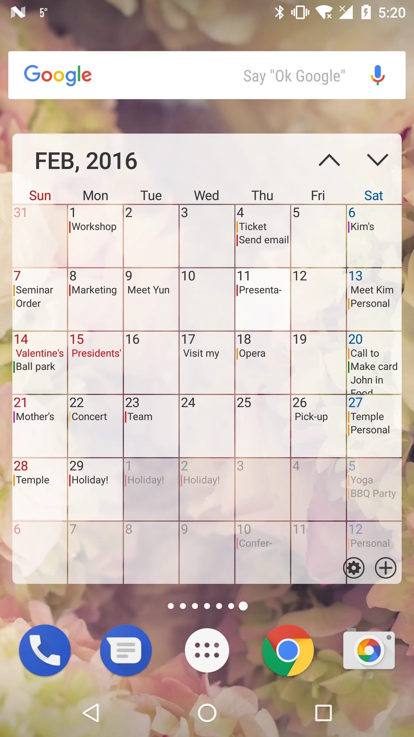 AA Calendar - Planner, Note | Indus Appstore | Screenshot